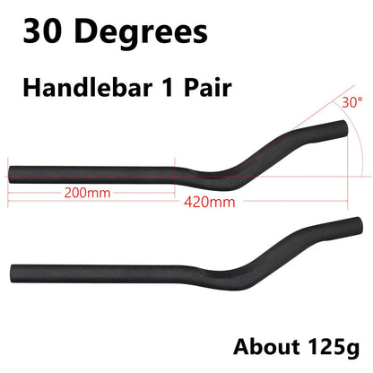 Clip de Guidão Aero em Carbono para Bike Speed