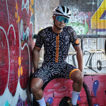 Macaquinho Masculino de Triathlon Chaise Cycliste