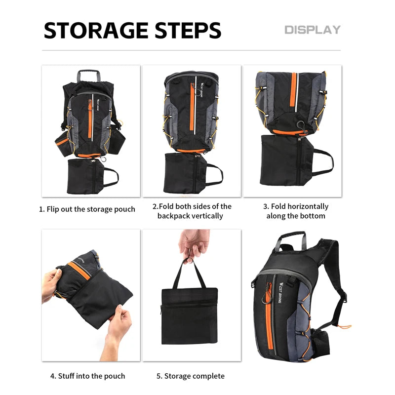Mochila de Hidratação WEST BIKING 10L