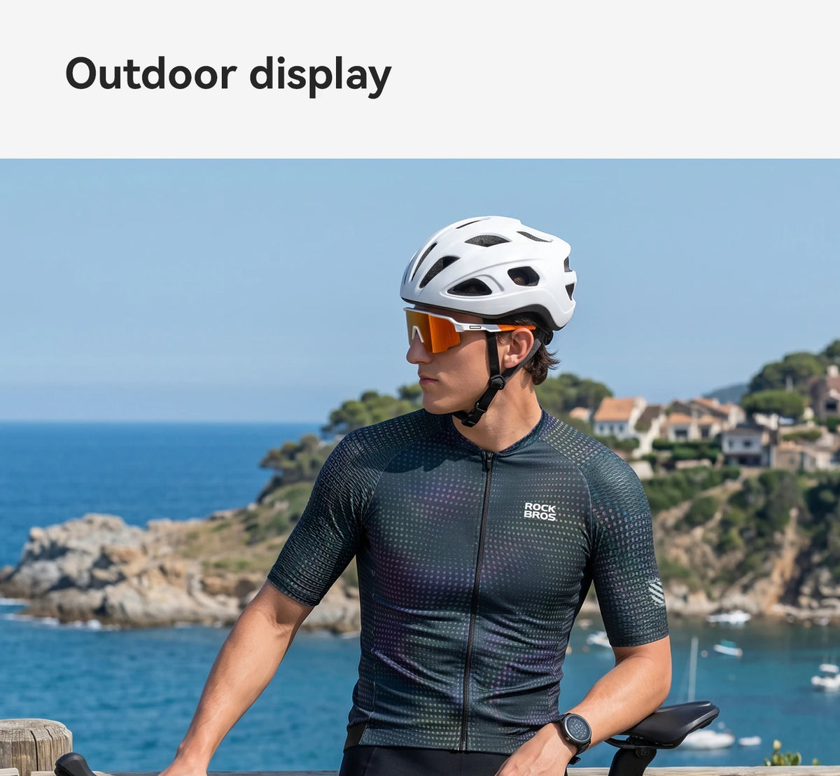 Camisa de Ciclismo Masculina ROCKBROS