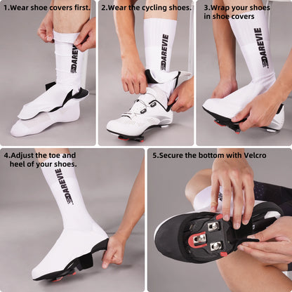 DAREVIE Cobre-Sapatilhas de Ciclismo AERO