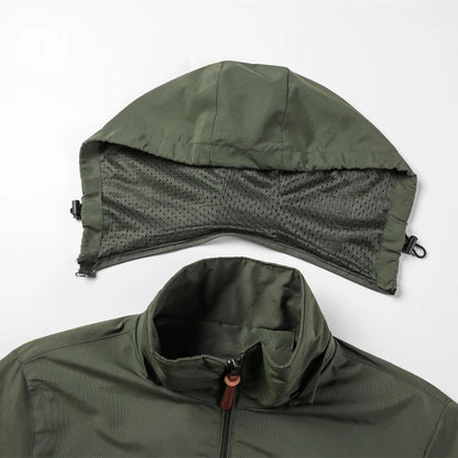 Jaqueta Masculina Esportiva YJKVUR Outono Inverno