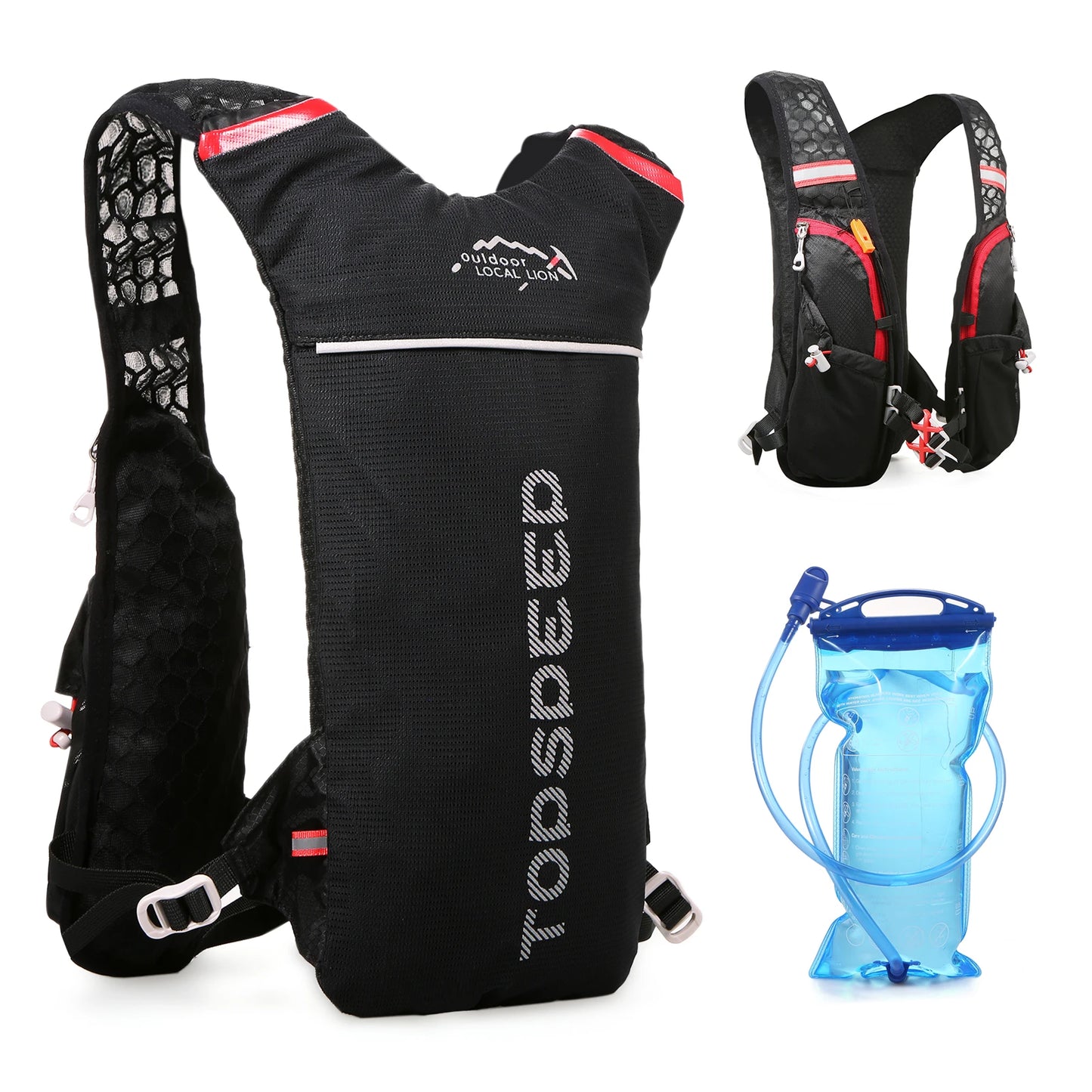 Hydration Backpack with 2L Reservoir