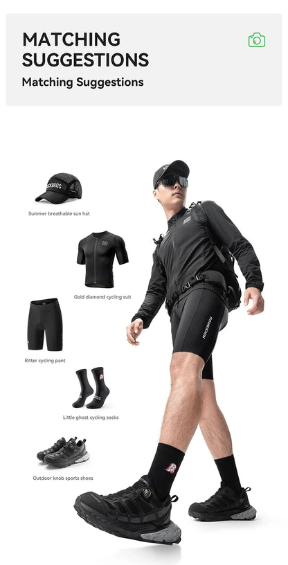 Jaqueta de Ciclismo Masculina ROCKBROS Manga Longa