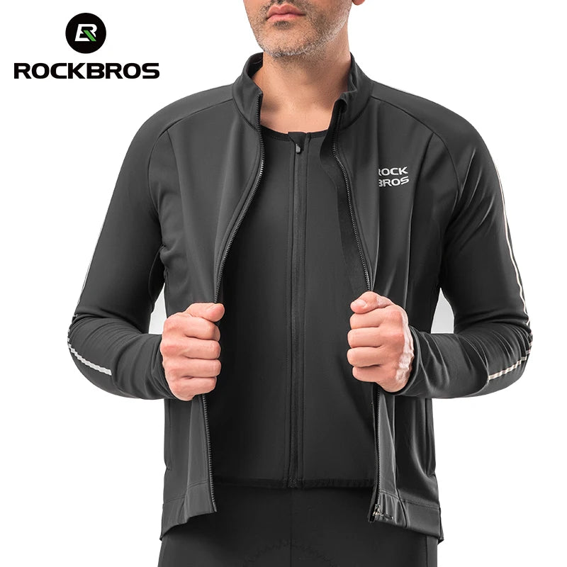 Jaqueta de Ciclismo ROCKBROS Inverno Térmica