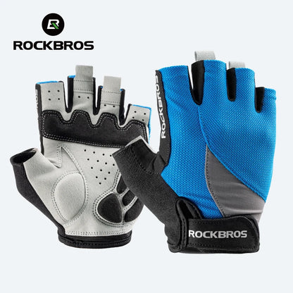 Luvas de Ciclismo ROCKBROS Meio Dedo
