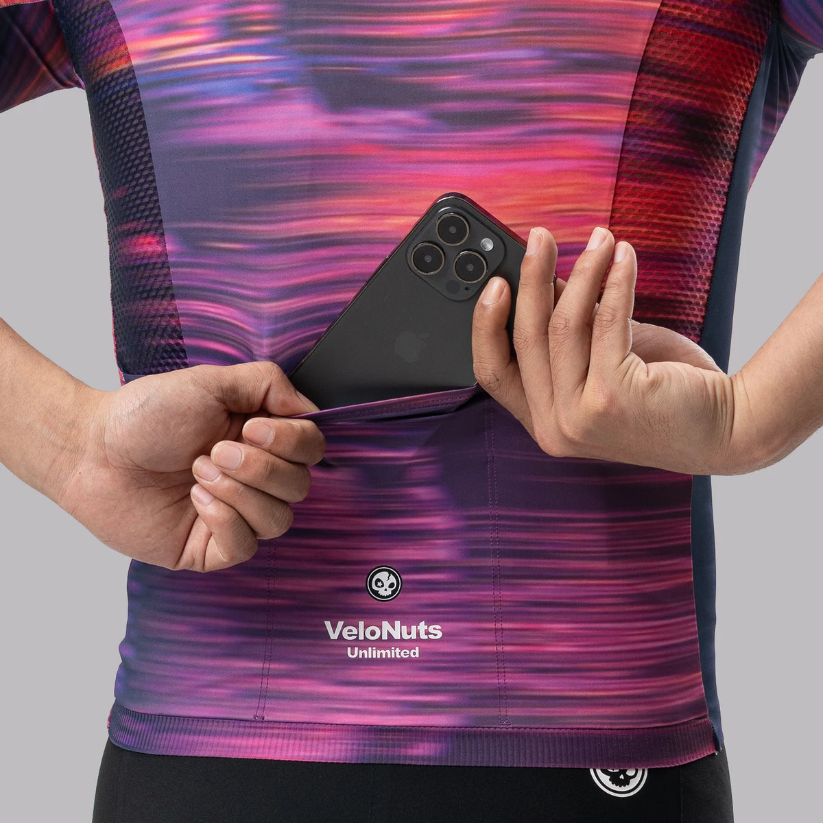 Camisa de Ciclismo Masculina VELONUTS Slim Fit