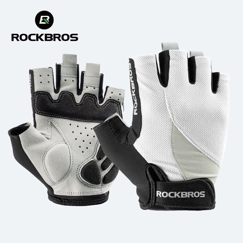 Luvas de Ciclismo ROCKBROS Meio Dedo