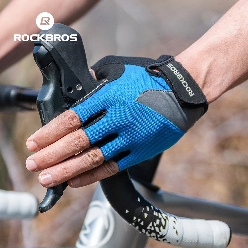Luvas de Ciclismo ROCKBROS Meio Dedo