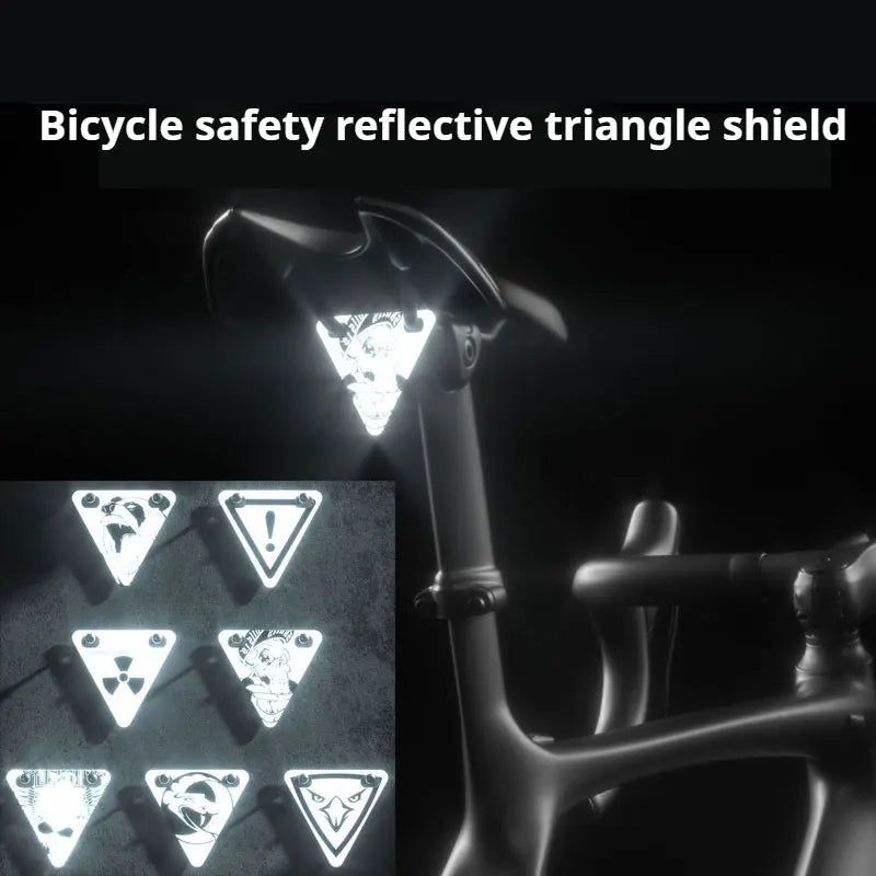 Refletor Triangular para Bicicleta