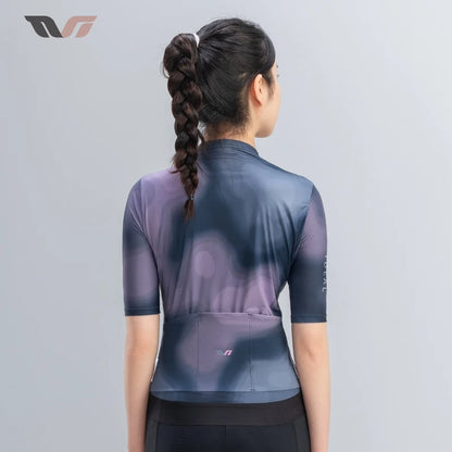 Camisa de Ciclismo ROCKBROS Feminina Manga Curta