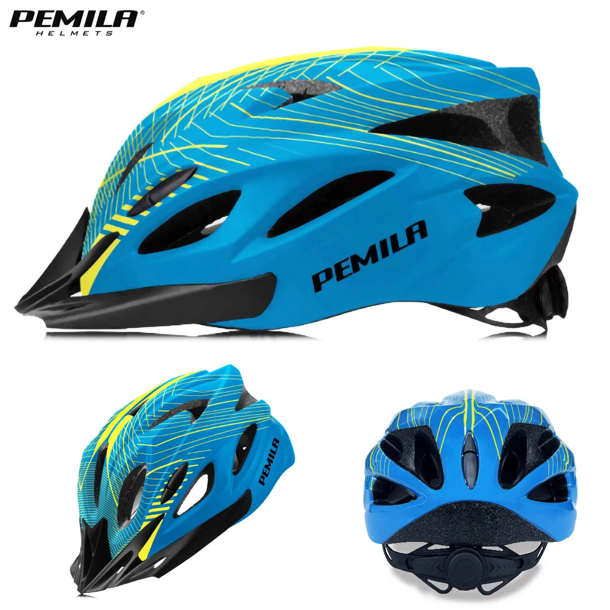 Capacete de Ciclismo Ultralight com Viseira