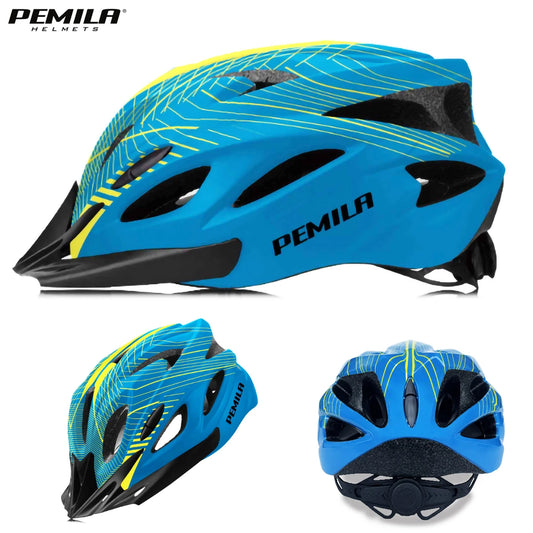 Capacete de Ciclismo Ultralight com Viseira