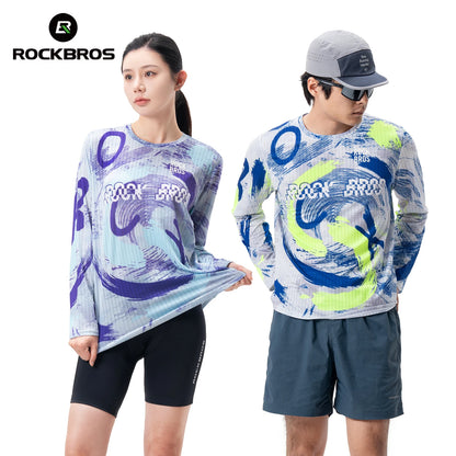 Camisa de Ciclismo ROCKBROS Manga Longa Unissex
