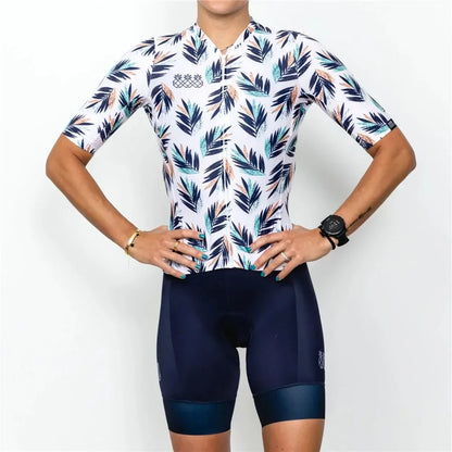Conjunto de Ciclismo Feminino Tres Pinas