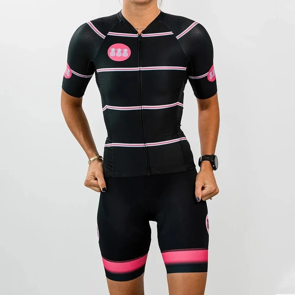 Conjunto de Ciclismo Feminino Tres Pinas