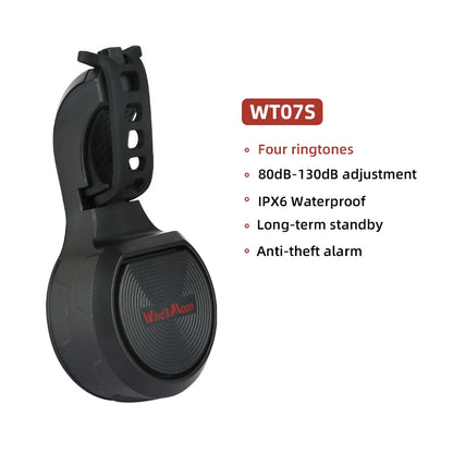 Electric Bicycle Horn with Alarm
