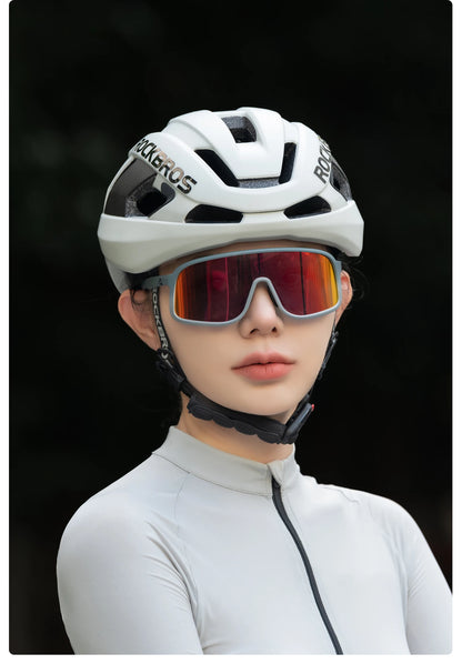 Capacete de Ciclismo ROCKBROS em Fibra de Carbono