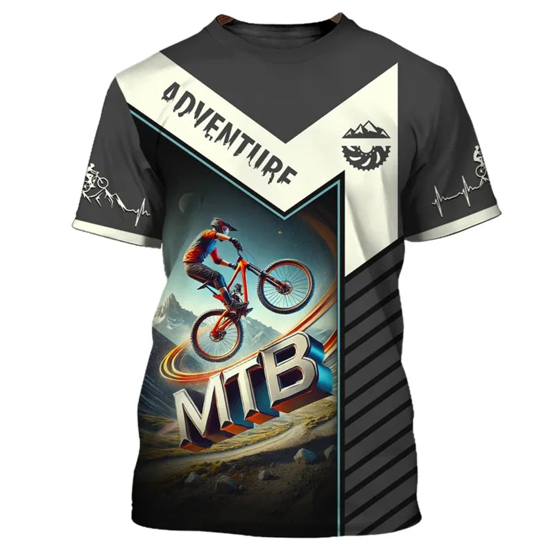 Camiseta de Ciclismo Masculina Mountain Bike