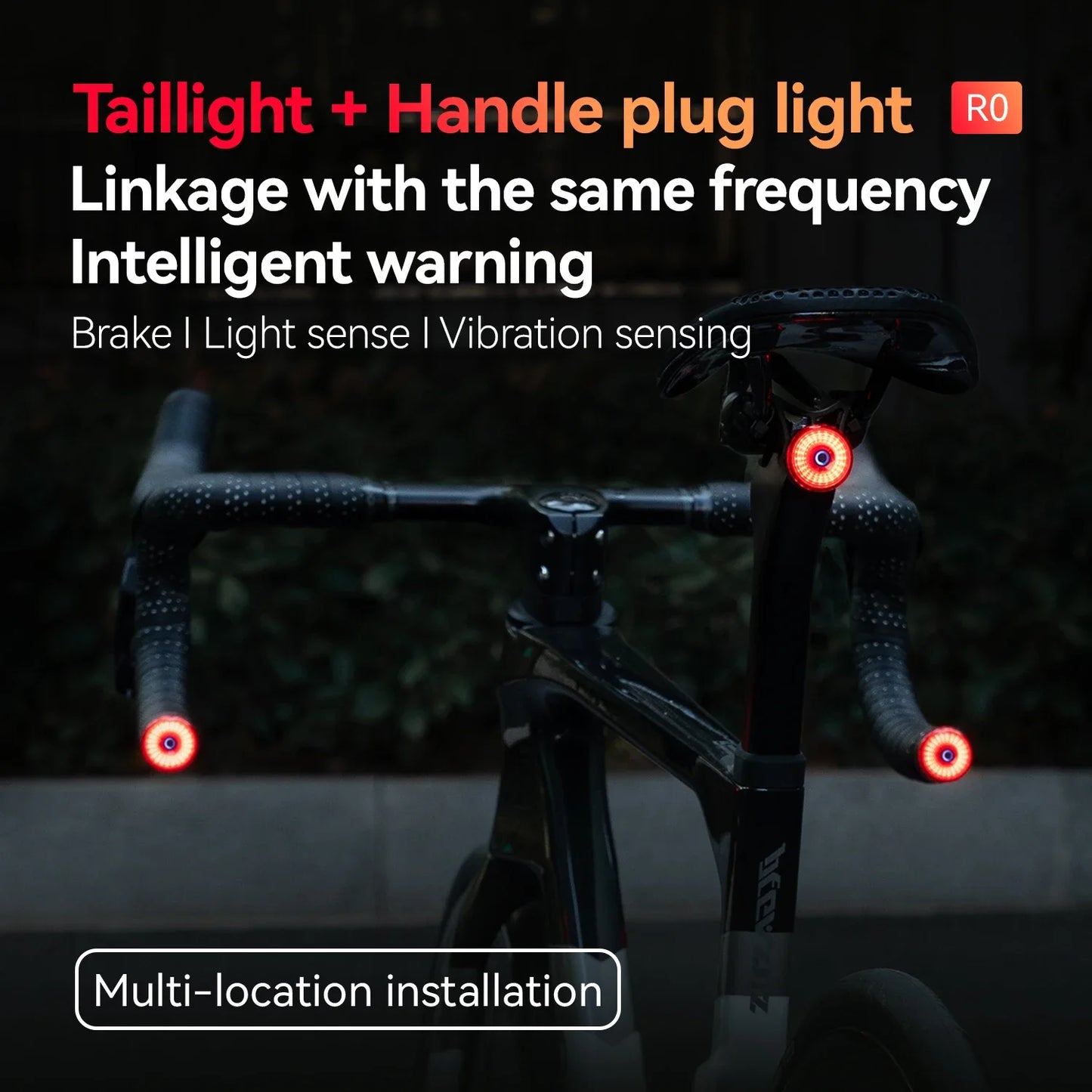 Luzes de Guidão ROCKBROS