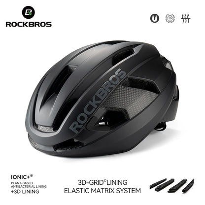 Capacete de Ciclismo ROCKBROS em Fibra de Carbono