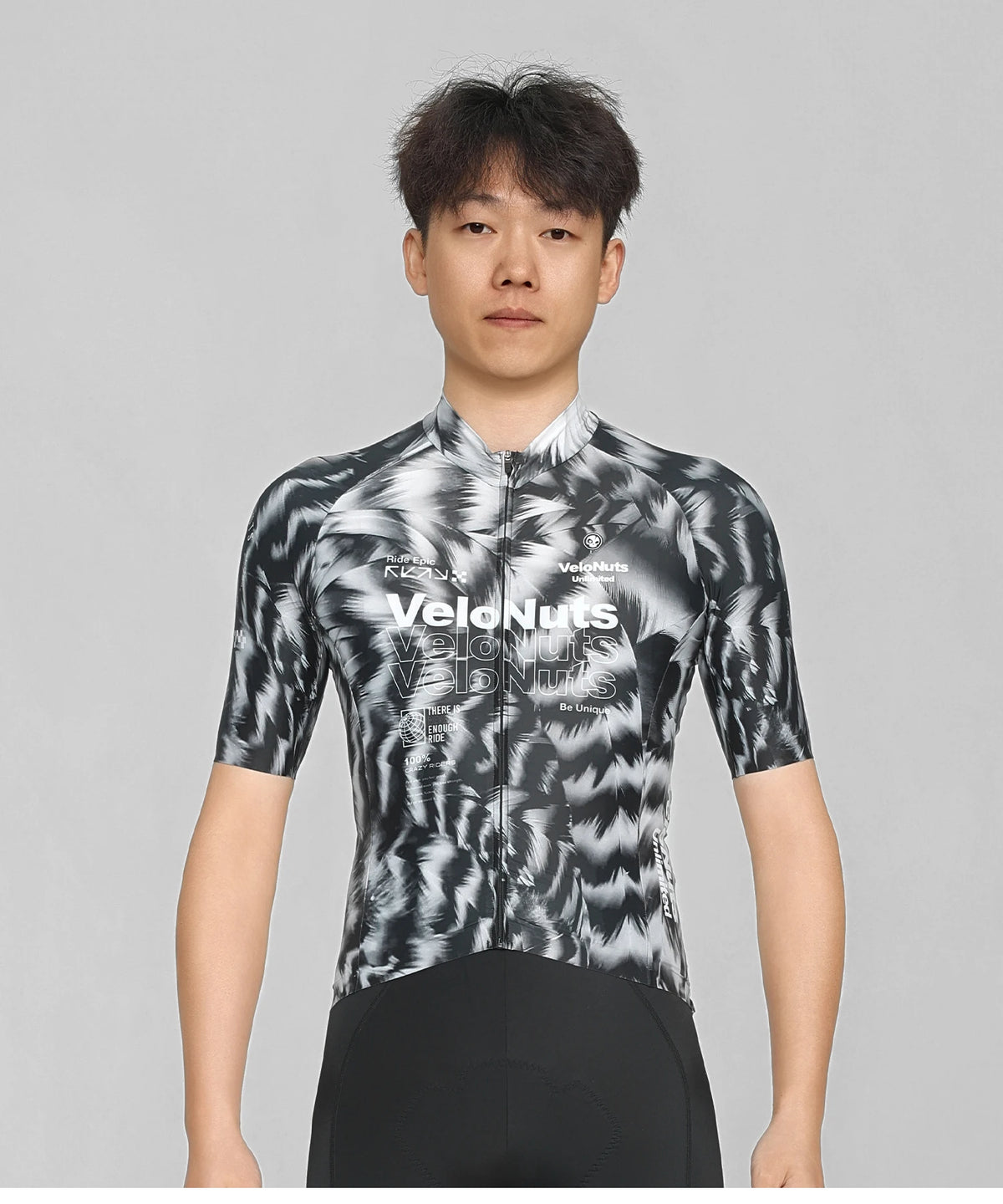 Camisa de Ciclismo Masculina VELONUTS Slim Fit