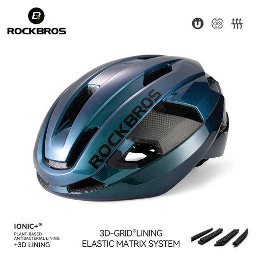 Capacete de Ciclismo ROCKBROS em Fibra de Carbono