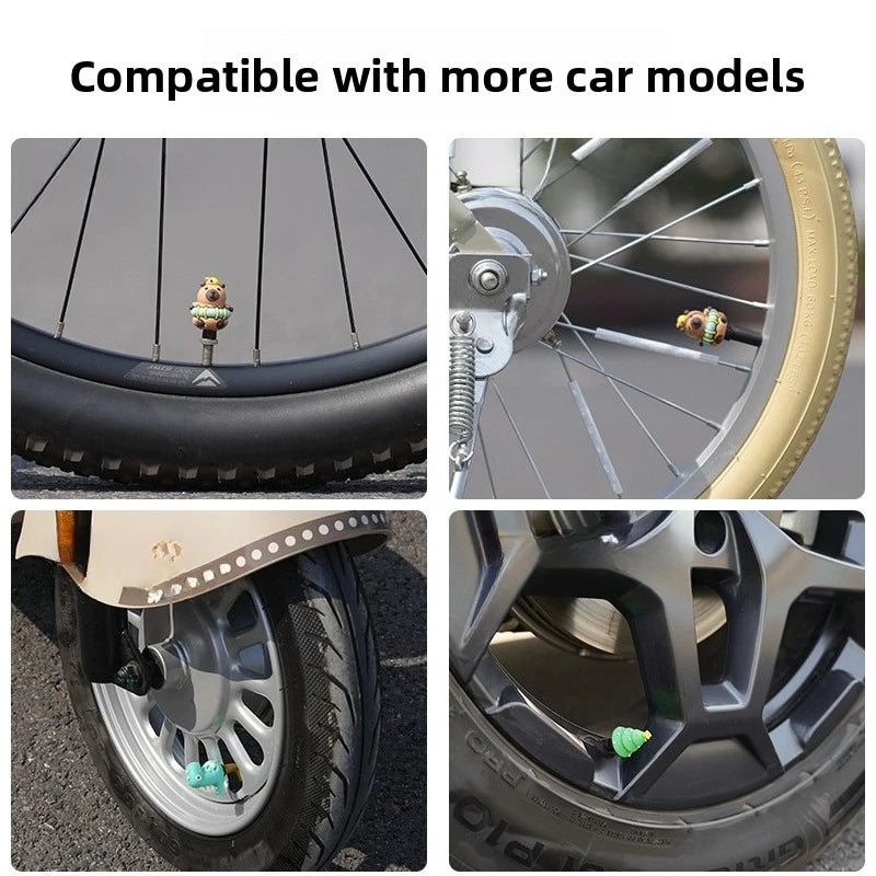 Tampa de Válvula de Bicicleta