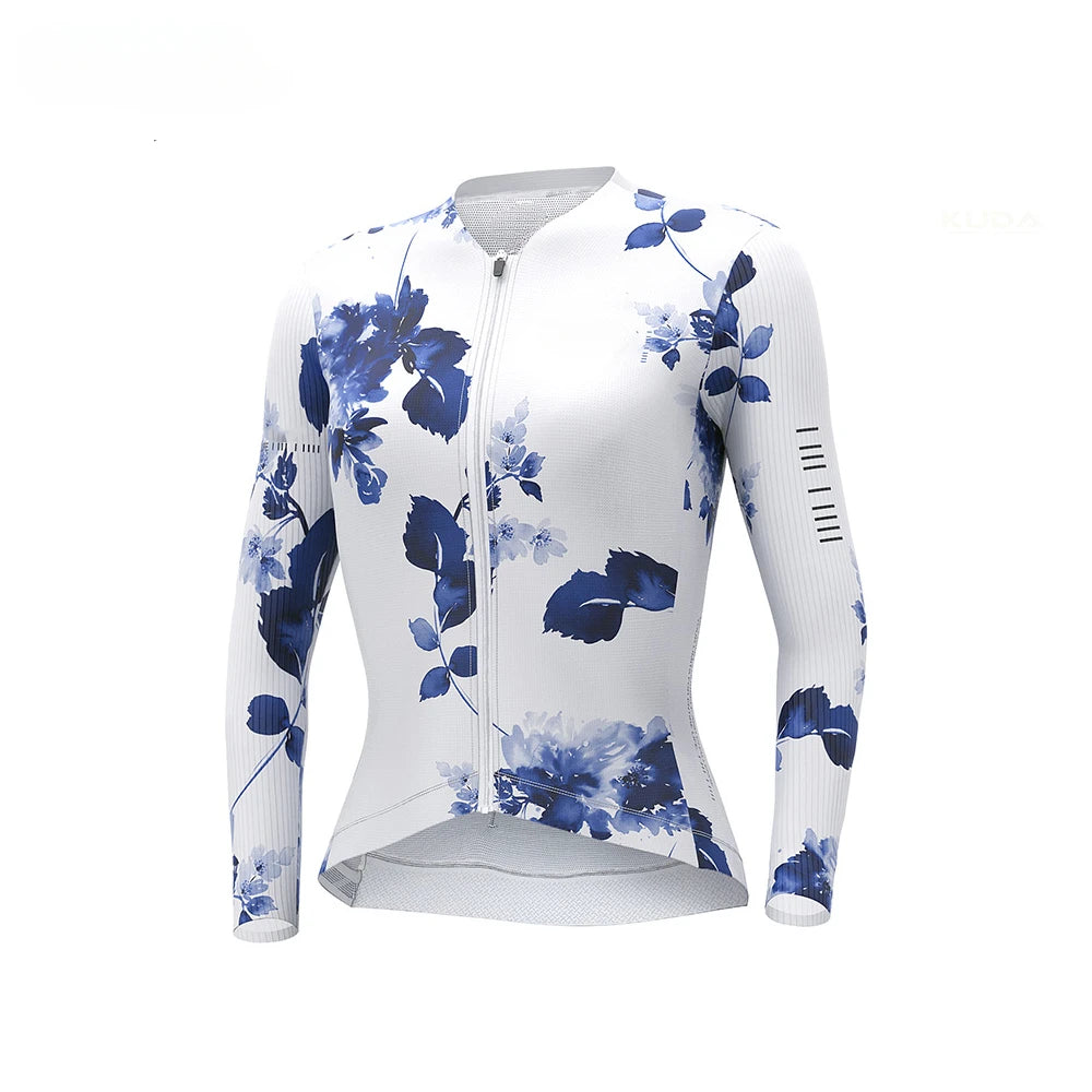 Camisa de Ciclismo Feminina