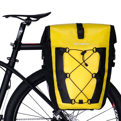 Bolsa Traseira para Bagageiro de Bicicleta 25L Impermeável ROCKBROS