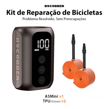 Mini Bomba de Ar Elétrica BSCOBBER A5 Mini