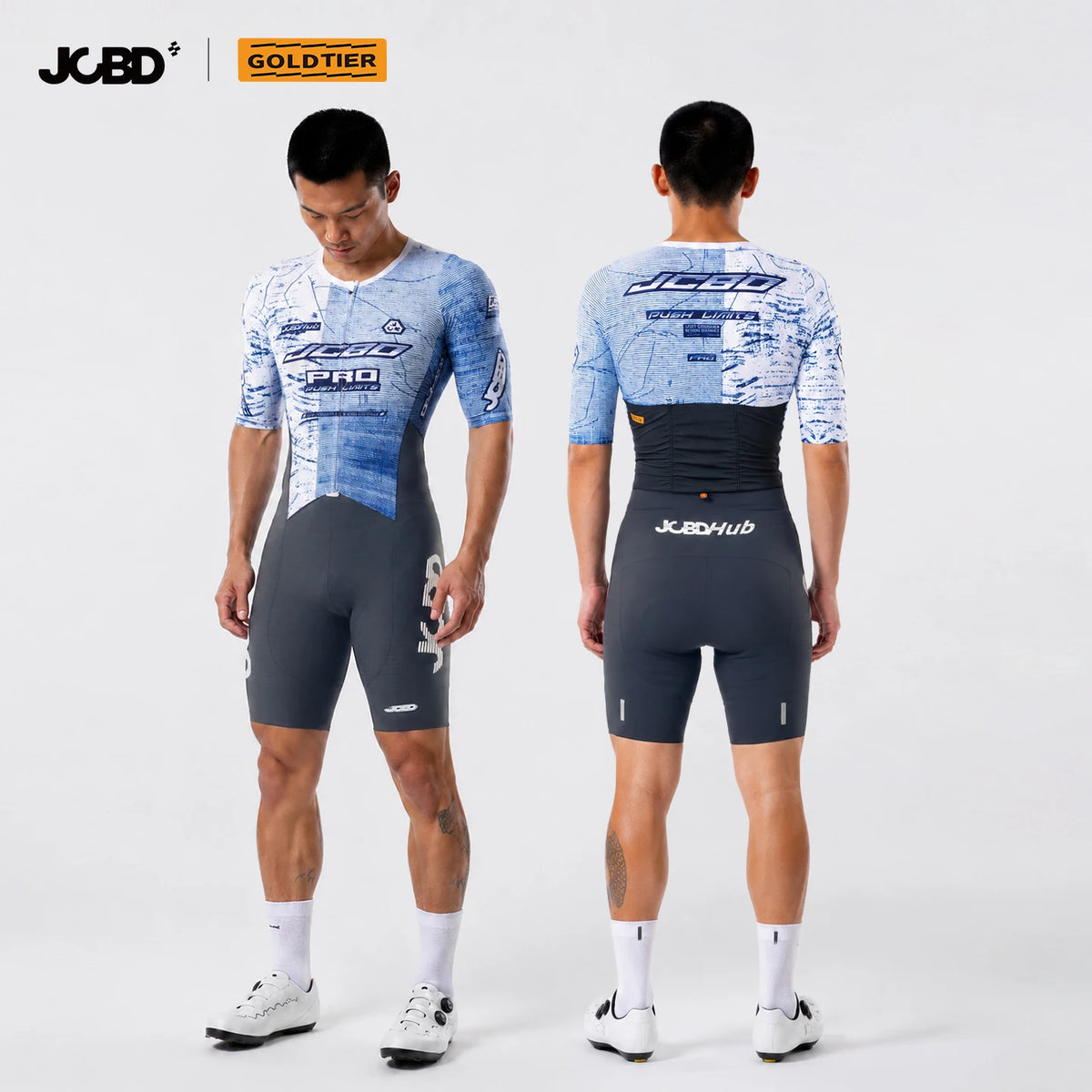 Macaquinho de Ciclismo JCBD GOLD Aero Performance