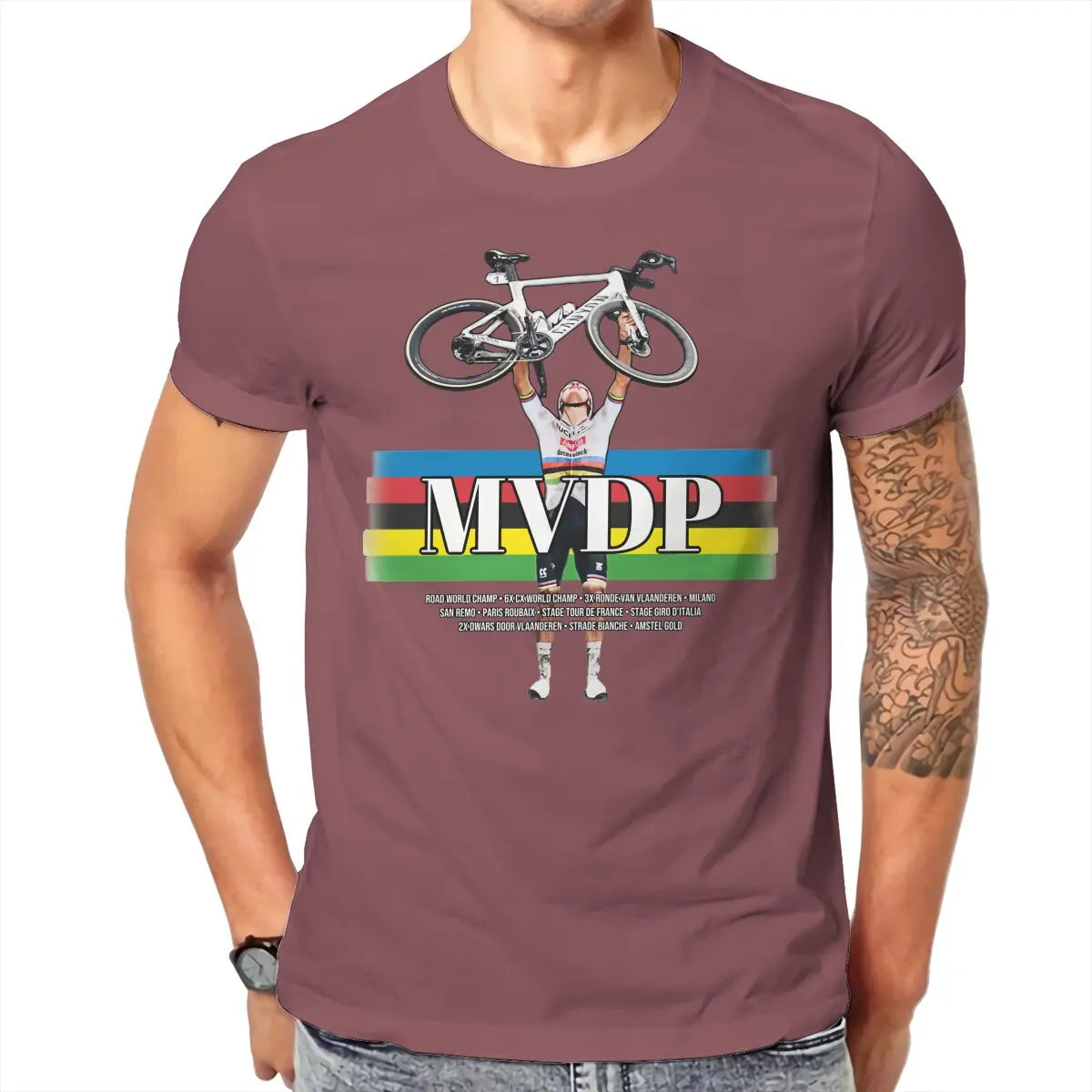 Camiseta Masculina Mathieu van der Poel