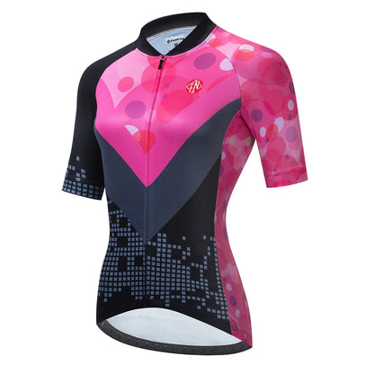Jersey Ciclismo Feminina VENDULL Verão Manga Curta