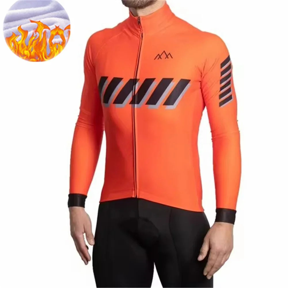 Jaqueta de Ciclismo Forro Térmico Fleece
