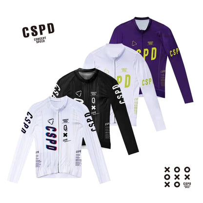 Jersey Ciclismo CSPD Unissex Manga Longa
