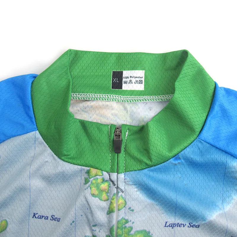 Camisa de Ciclismo Masculina The Earth
