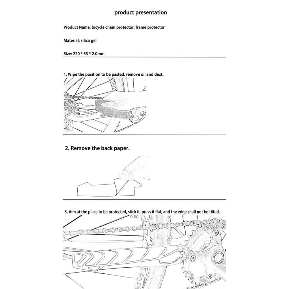 Adesivo Protetor de Corrente em Silicone