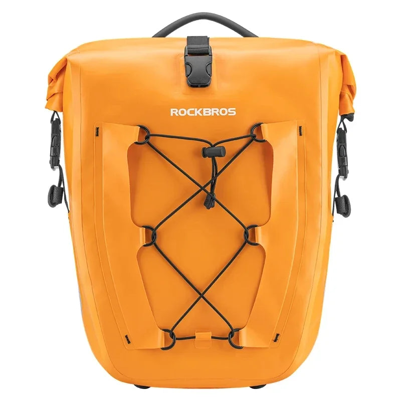 Bolsa Traseira para Bagageiro de Bicicleta 25L Impermeável ROCKBROS