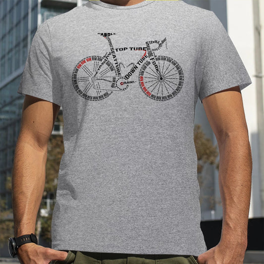 Anatomy of a Bike Alphabet T-Shirt