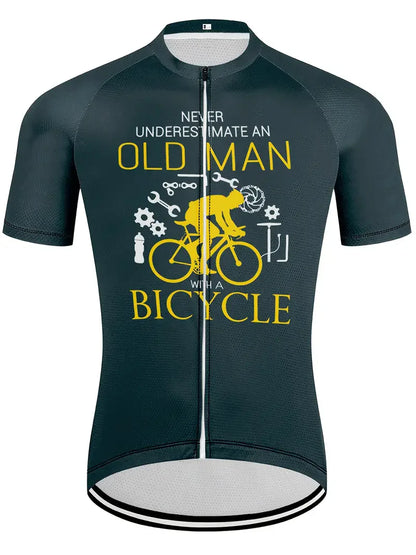 Camiseta de Ciclismo Masculina Manga Curta