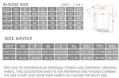 Camisa de Ciclismo Masculina