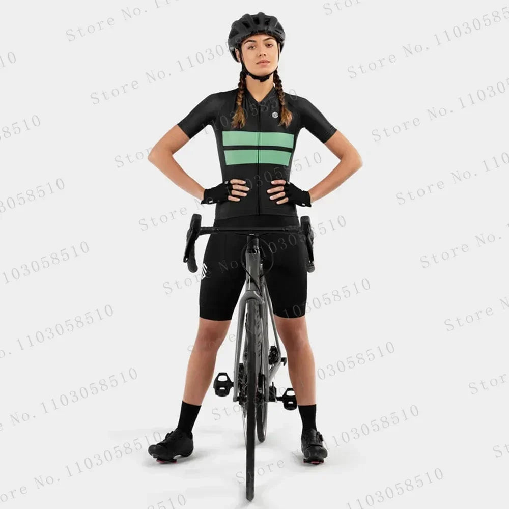 Conjunto Feminino de Ciclismo