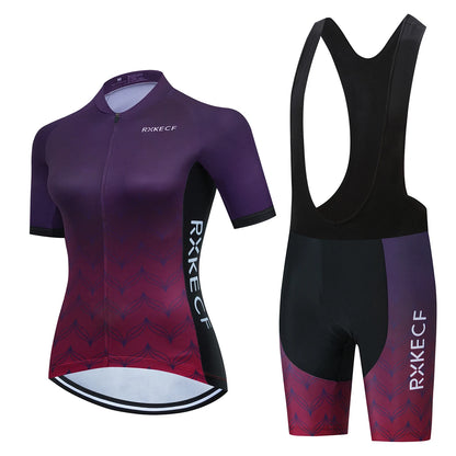 Conjunto de Ciclismo Feminino RXKECF Pro