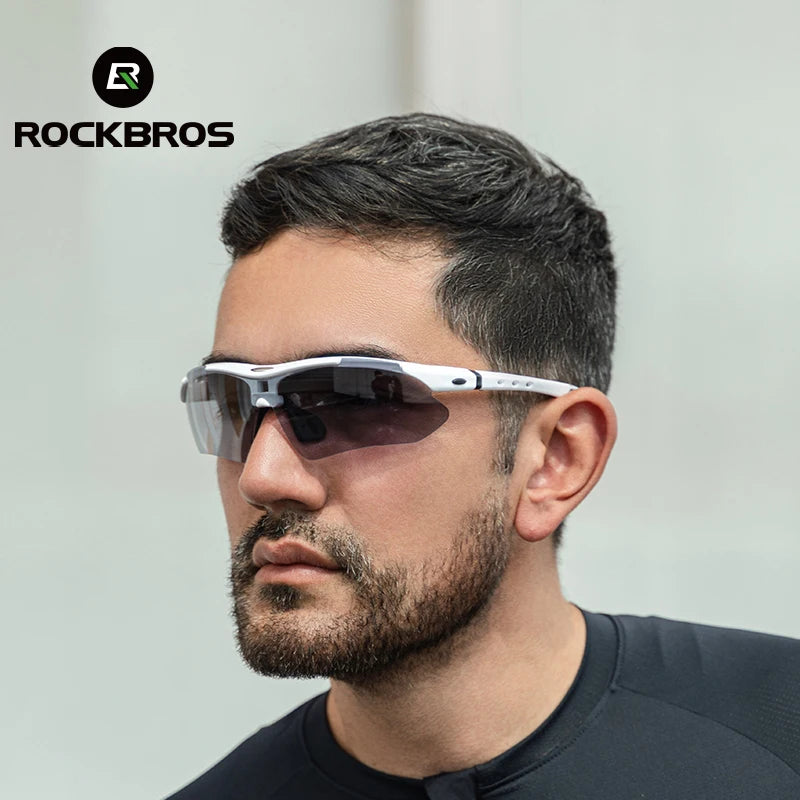 ROCKBROS Polarized Cycling Glasses with 5 Lenses