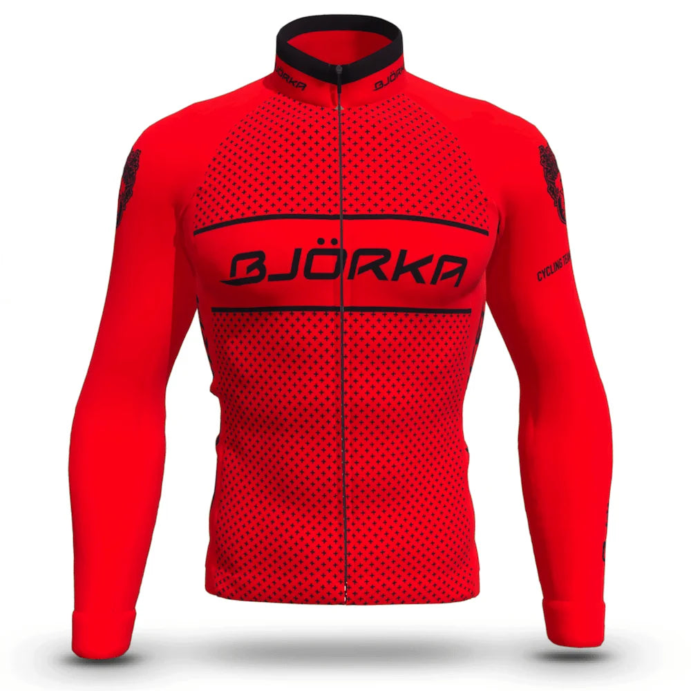 Jersey de Ciclismo Masculina Manga Longa