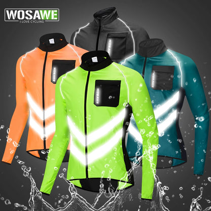 Jaqueta Corta Vento Masculina WOSAWE Refletiva