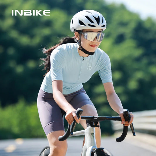 Camisa de Ciclismo Feminina INBIKE