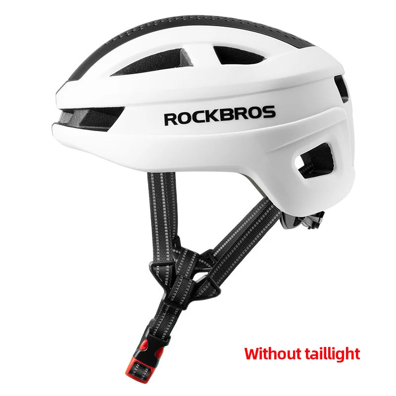 Capacete de Ciclismo ROCKBROS com Luz 9 Modos