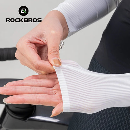 Camisa de Ciclismo Feminina ROCKBROS Manga Longa